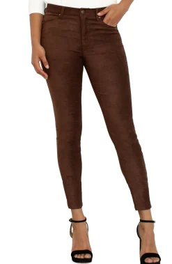 Skinny|Jeans-Liverpool Los Angeles ABBY ANKLE SKINNY Brownstone