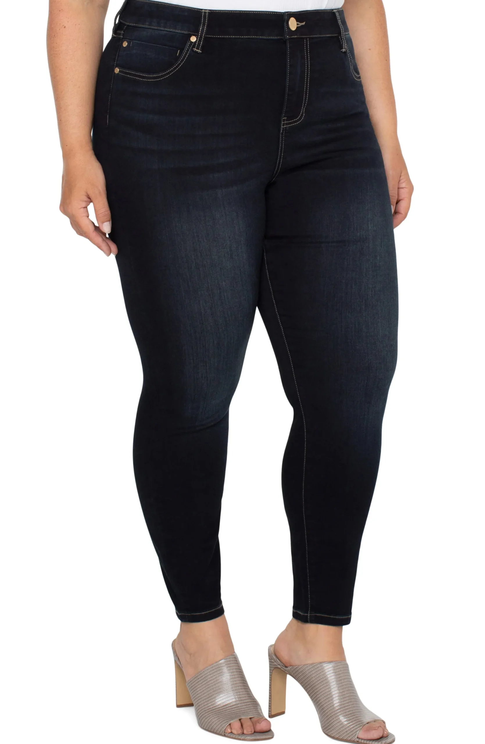 Jeans-Liverpool Los Angeles ABBY HI-RISE ANKLE SKINNY ECO Cumberland