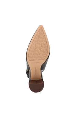 Mules-Liverpool Los Angeles BARSTOW SLING BACK MULE Black