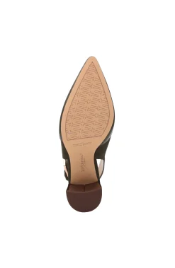 Mules-Liverpool Los Angeles BARSTOW SLING BACK MULE Olive
