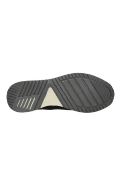 Sneakers-Liverpool Los Angeles BENNET LEATHER TEXTURED SNEAKER Black