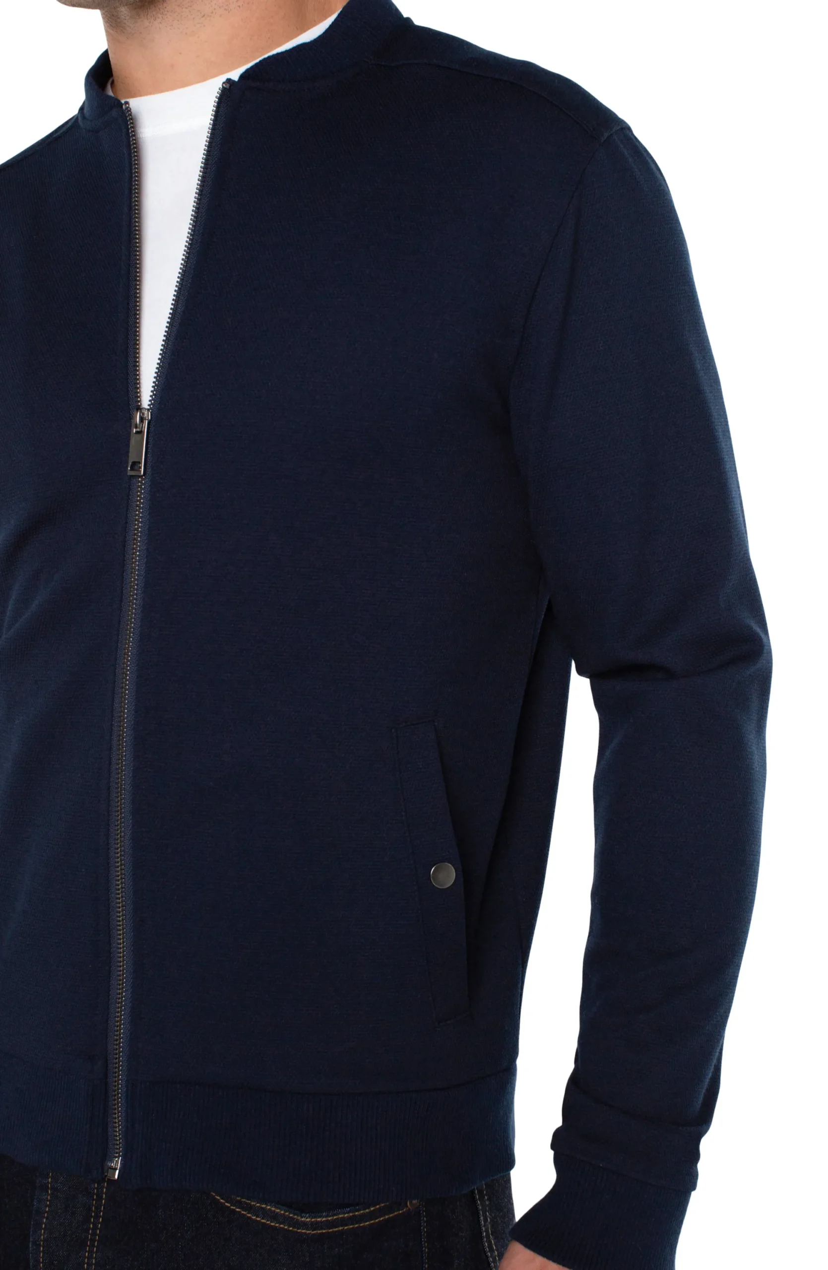 Jackets & Blazers-Liverpool Los Angeles BOMBER JACKET Ink