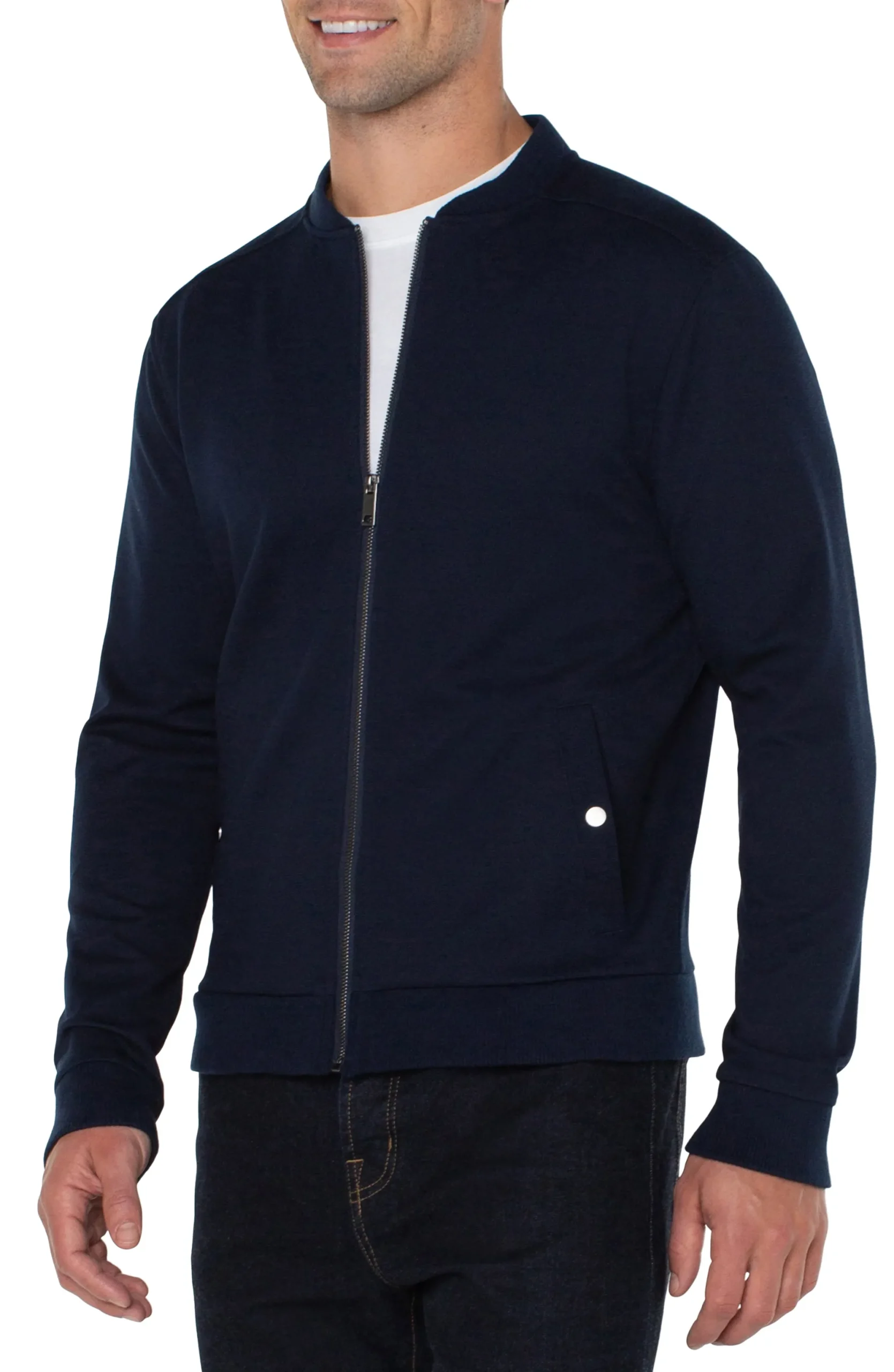 Jackets & Blazers-Liverpool Los Angeles BOMBER JACKET Ink