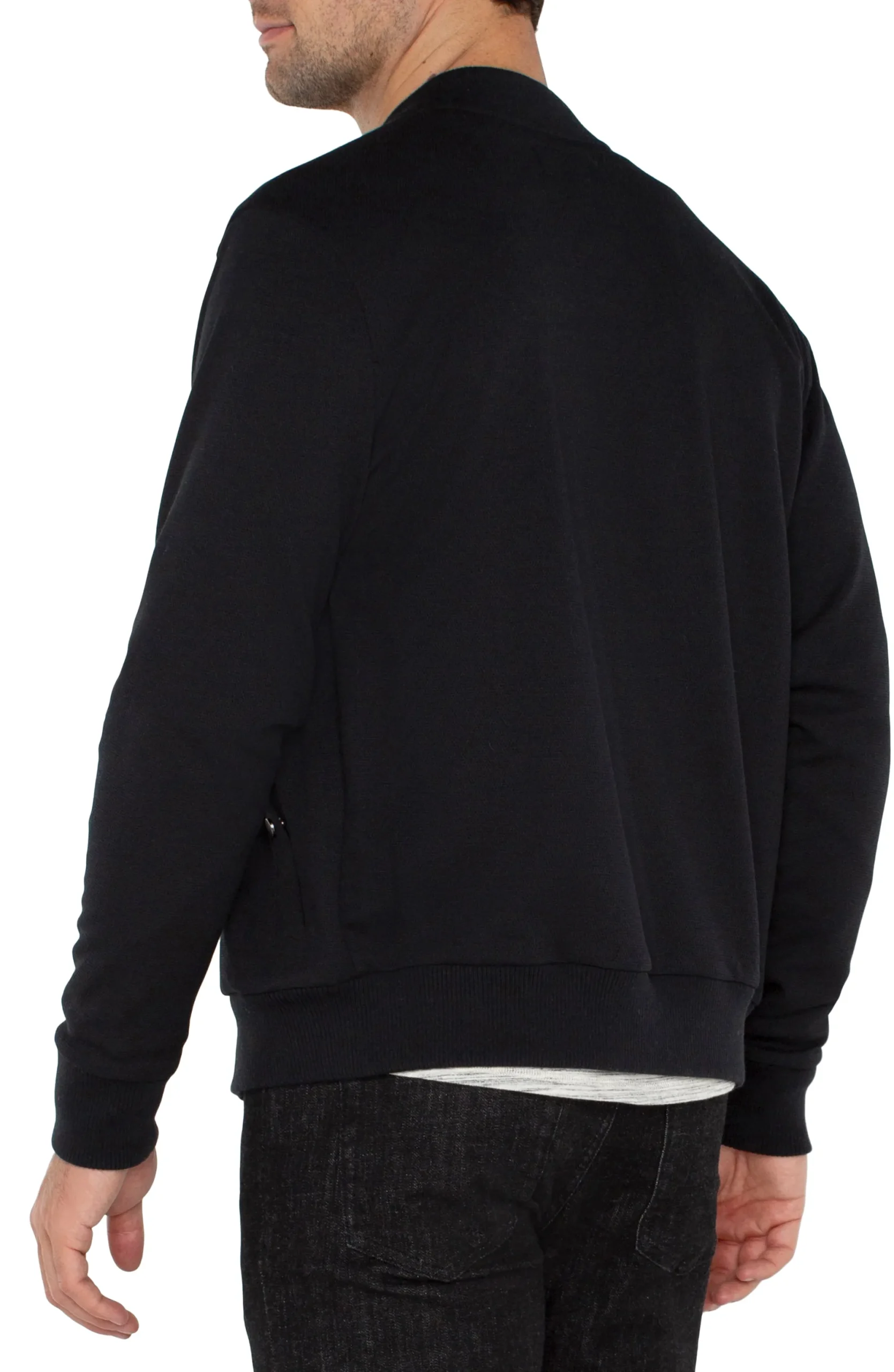 Jackets & Blazers-Liverpool Los Angeles BOMBER JACKET Black