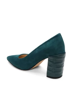 Heels-Liverpool Los Angeles BOULEVARD ICON BLOCK PUMP Darkforest