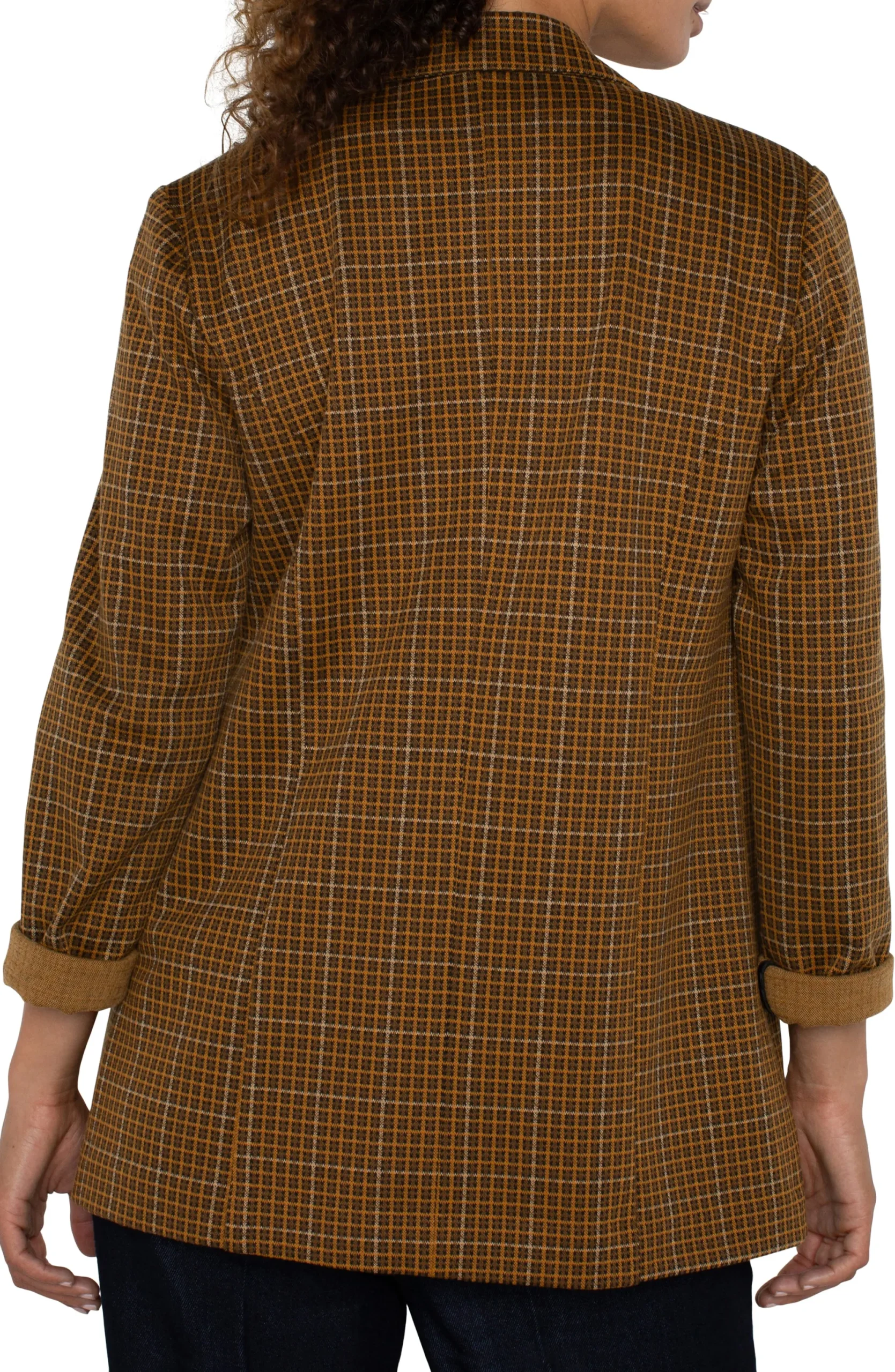 Jackets-Liverpool Los Angeles BOYFRIEND BLAZER Jasperbrownplaid