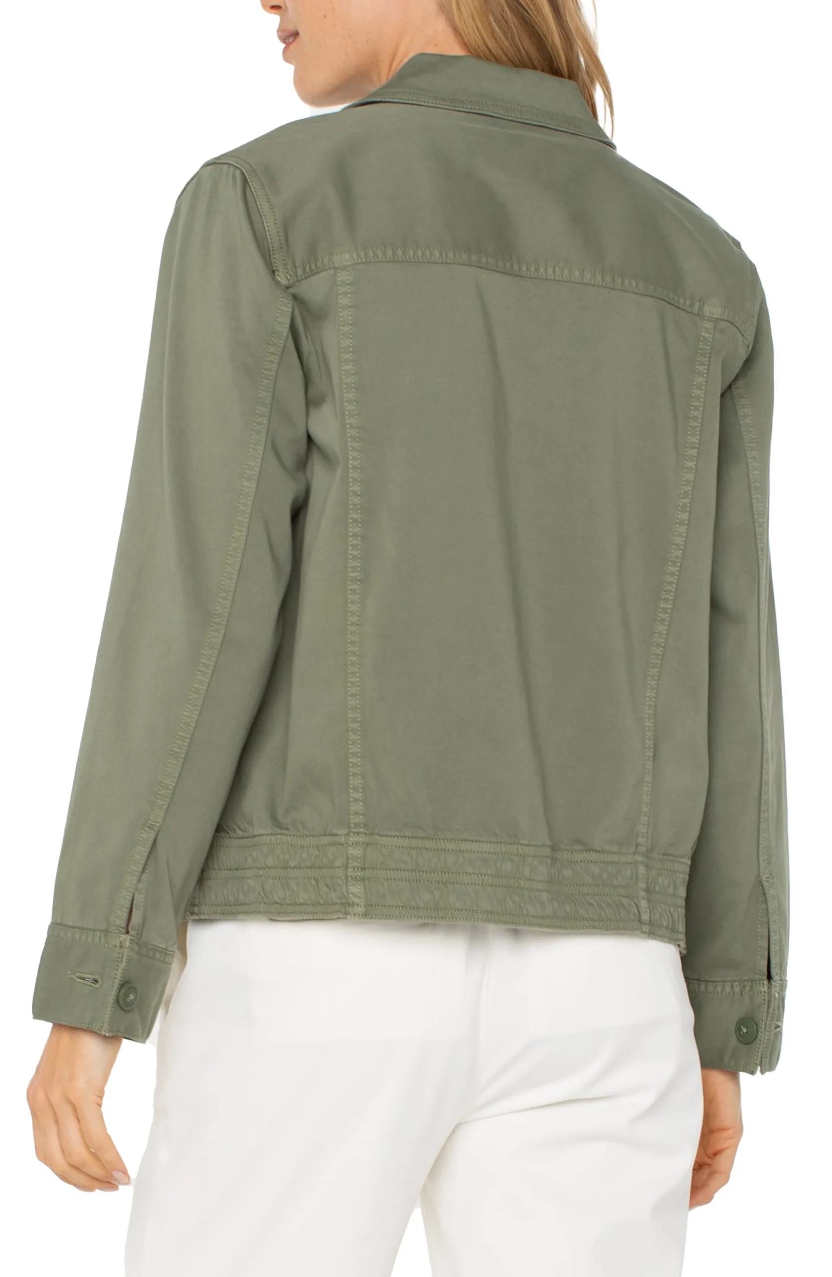 Jackets-Liverpool Los Angeles BUTTON FRONT CARGO JACKET Martiniolive