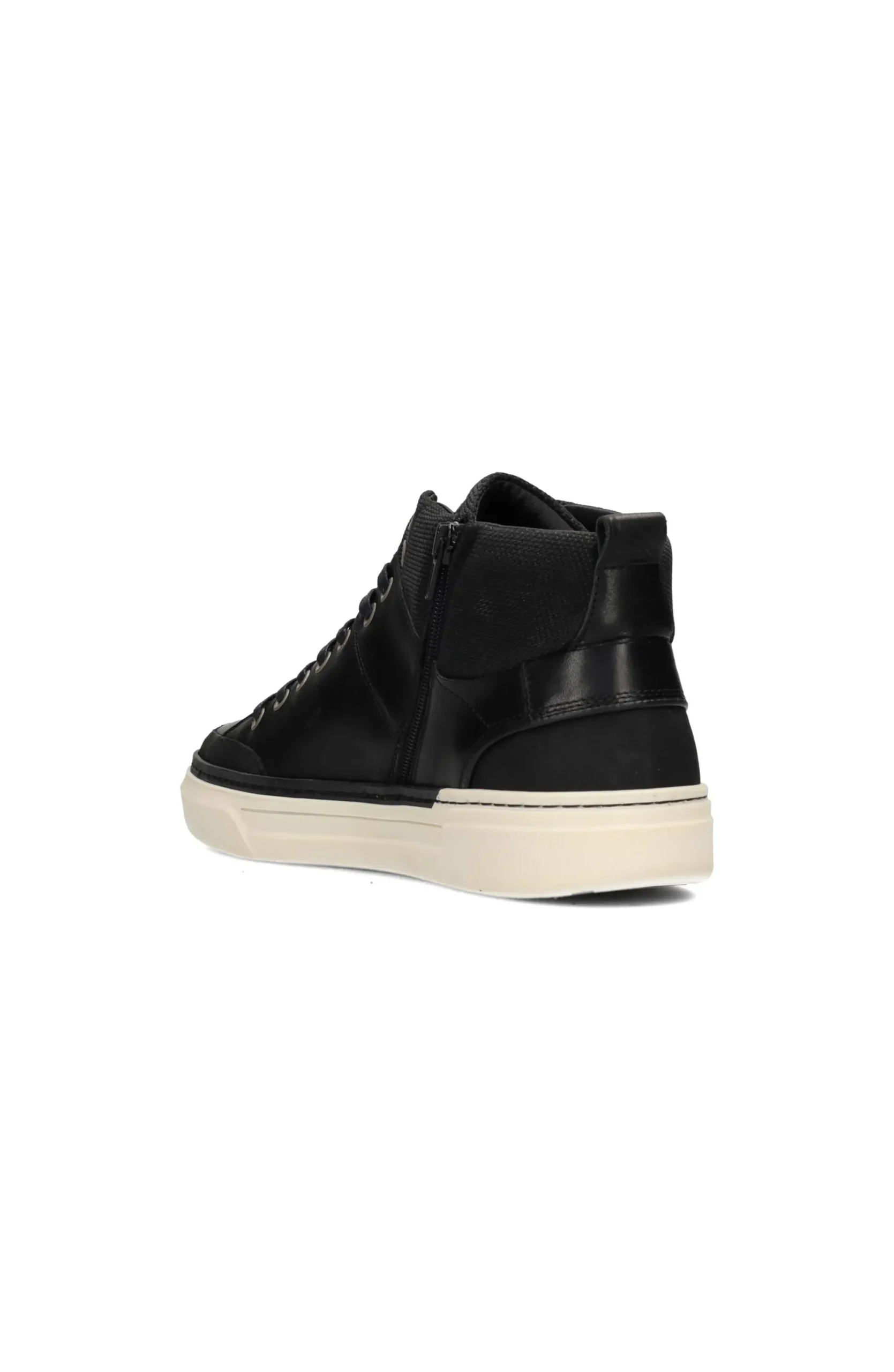 Sneakers-Liverpool Los Angeles CITATION LEATHER HIGH TOP SNEAKER Black