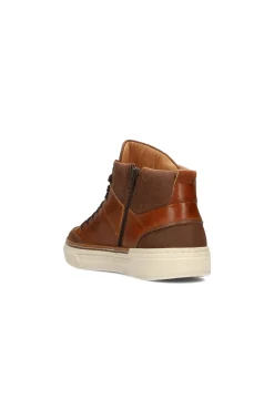 Sneakers-Liverpool Los Angeles CITATION LEATHER HIGH TOP SNEAKER Cognac