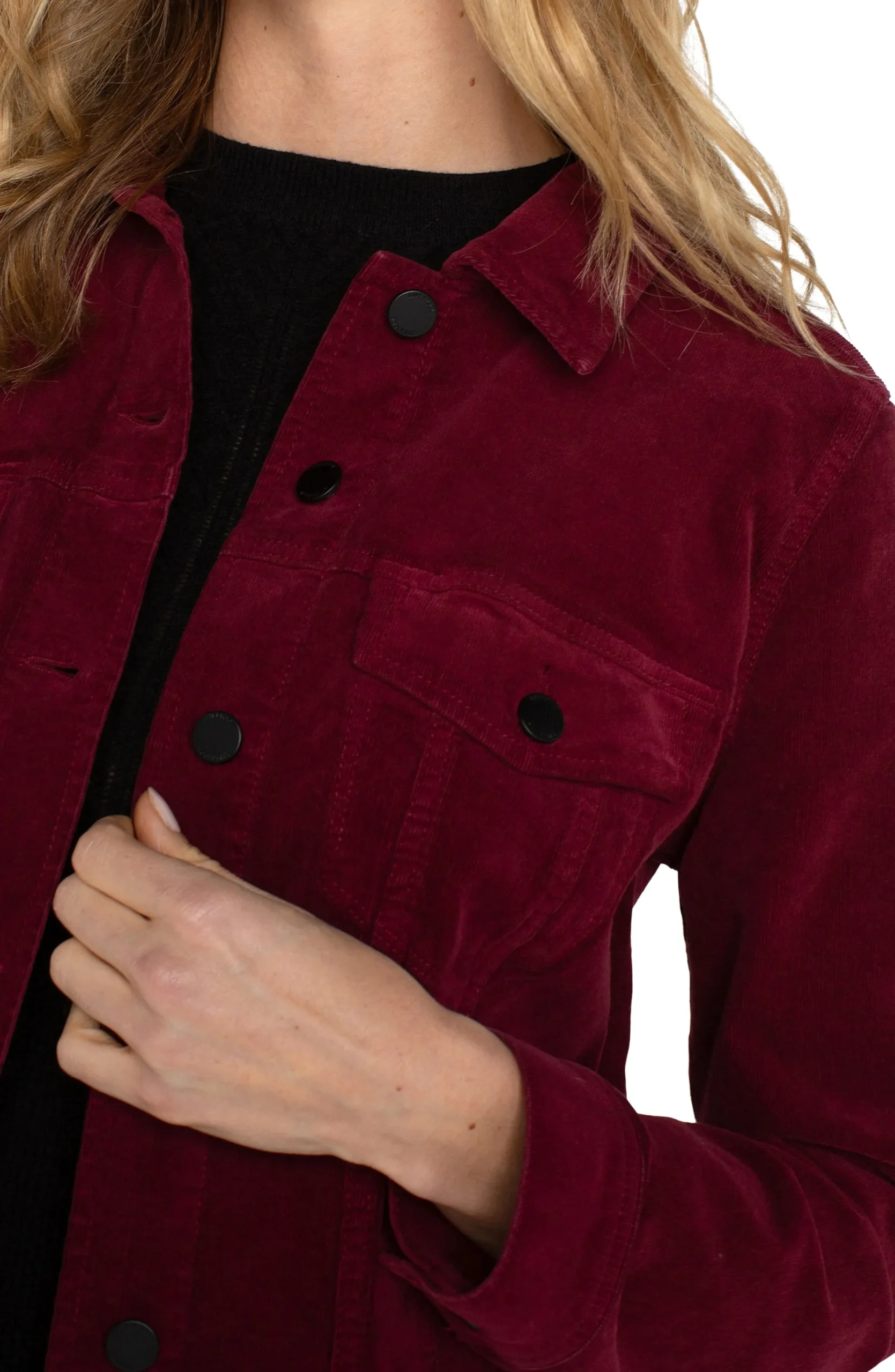 Jackets|Jackets-Liverpool Los Angeles CLASSIC JACKET Ruby