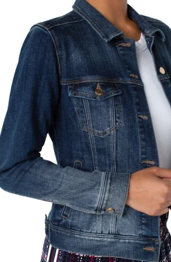 Jackets|Jackets-Liverpool Los Angeles CLASSIC JEAN JACKET Glenrock