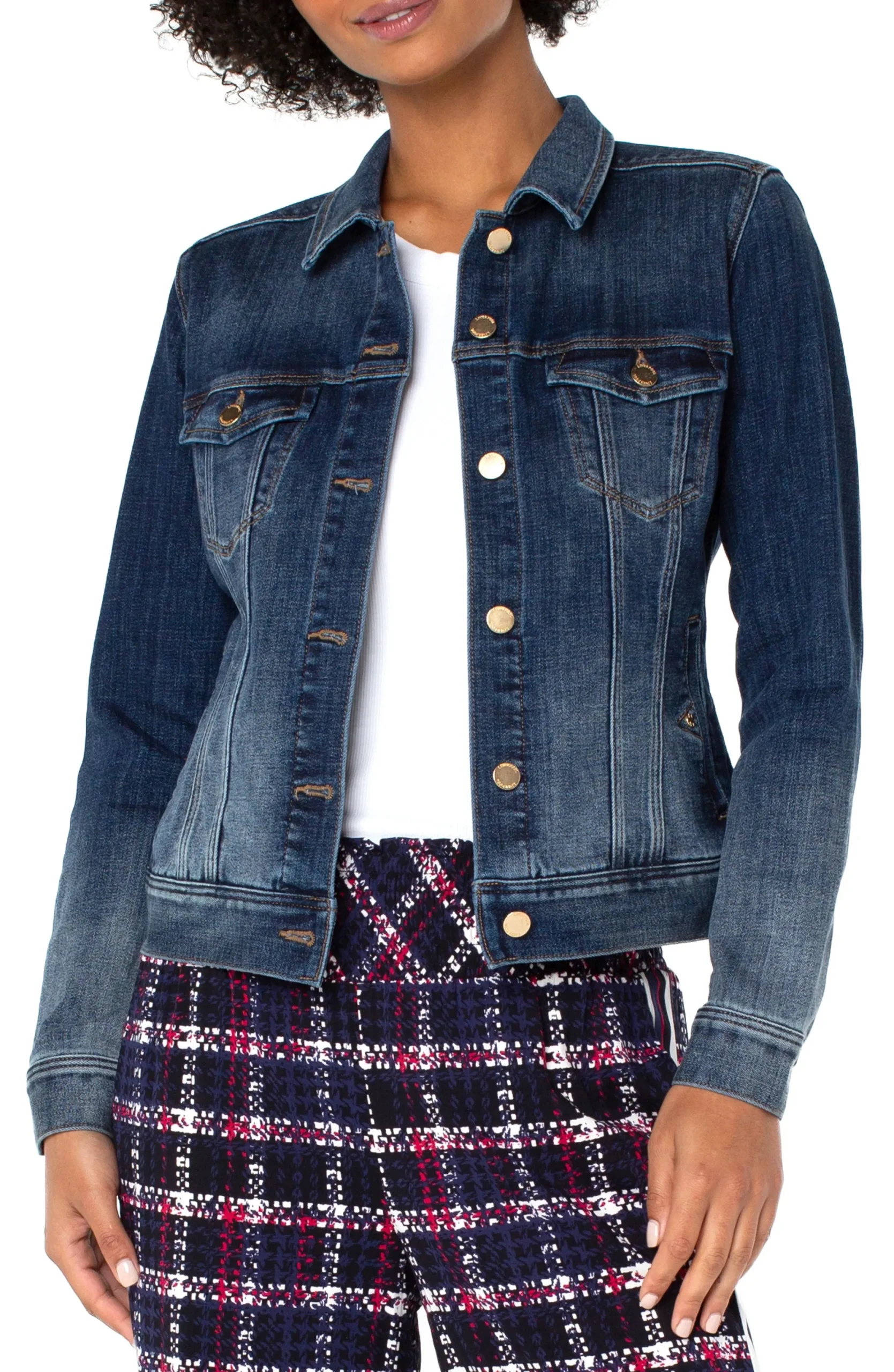 Jackets|Jackets-Liverpool Los Angeles CLASSIC JEAN JACKET Glenrock