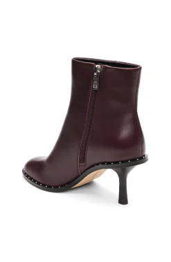 Boots-Liverpool Los Angeles COSTA ROUND TOE ANKLE BOOT Blackberry