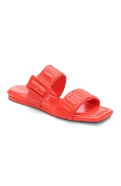 Sandals-Liverpool Los Angeles DOWNTOWN LOGO STITCH SANDAL Coral