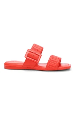 Sandals-Liverpool Los Angeles DOWNTOWN LOGO STITCH SANDAL Coral