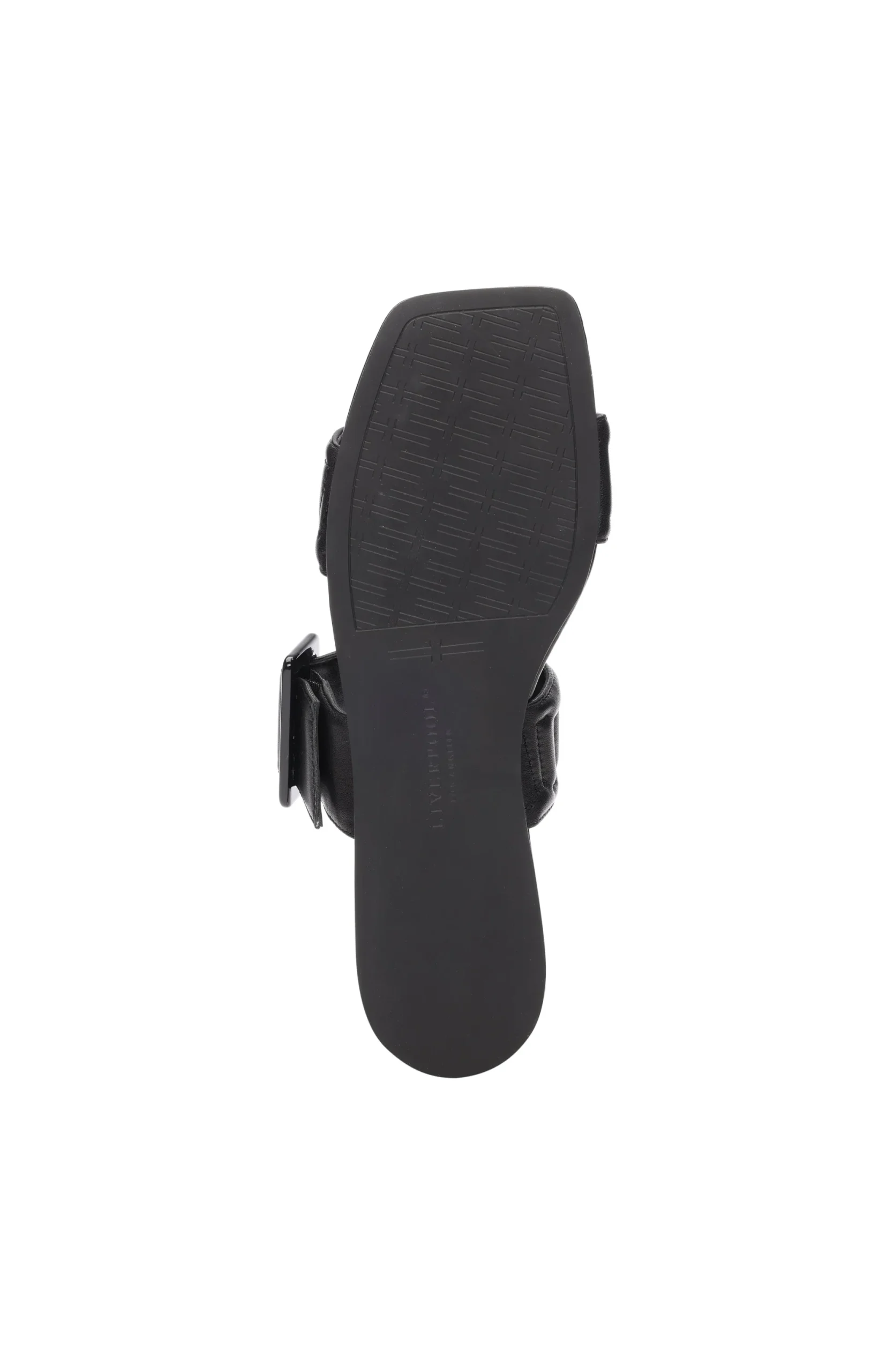 Sandals-Liverpool Los Angeles DOWNTOWN LOGO STITCH SANDAL Black