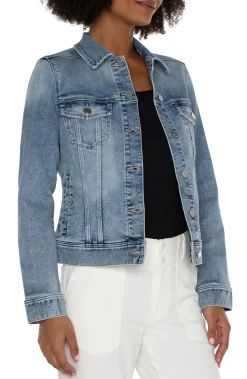 Jackets|Jackets-Liverpool Los Angeles ECO CLASSIC JEAN JACKET Cabrillo