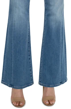 Jeans|Bootcut & Flares-Liverpool Los Angeles ECO HANNAH FLARE WITH FLAP FRONT POCKETS Overlook
