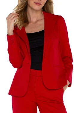Jackets-Liverpool Los Angeles FITTED BLAZER SUPER STRETCH Tangored