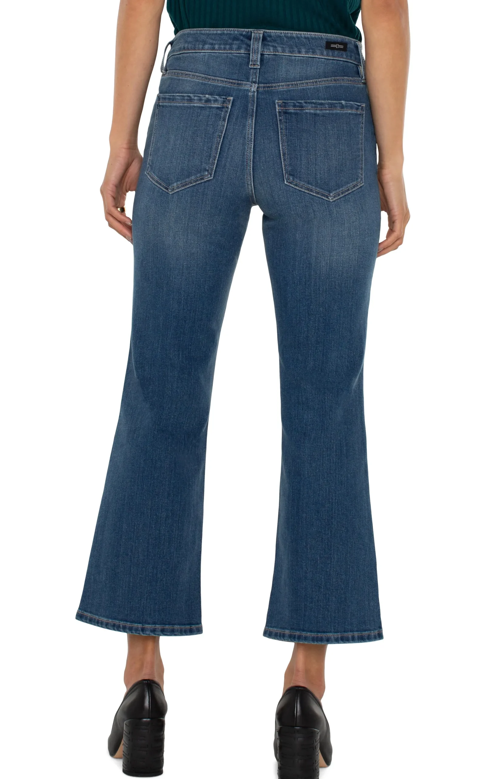 Jeans|Bootcut & Flares-Liverpool Los Angeles HANNAH CROP FLARE - ECO Foresthills