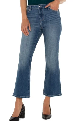 Jeans|Bootcut & Flares-Liverpool Los Angeles HANNAH CROP FLARE - ECO Foresthills