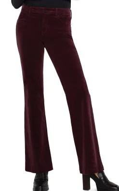 Jeans-Liverpool Los Angeles HANNAH FLARE CORDUROY Blackberry