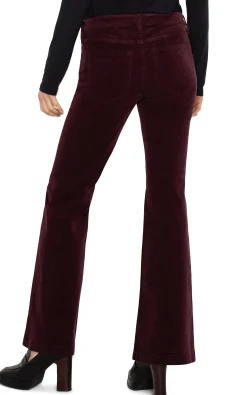 Jeans-Liverpool Los Angeles HANNAH FLARE CORDUROY Blackberry