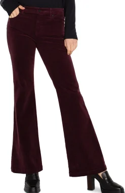 Jeans-Liverpool Los Angeles HANNAH FLARE CORDUROY Blackberry