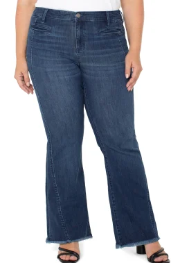 Jeans-Liverpool Los Angeles HANNAH FLARE WITH WELT POCKETS Mountdora