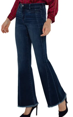 Jeans|Jeans-Liverpool Los Angeles HANNAH FLARE WITH WELT POCKETS Mountdora