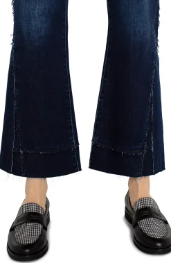 Jeans|Crops-Liverpool Los Angeles HANNAH HI-RISE CROP FLARE Upland
