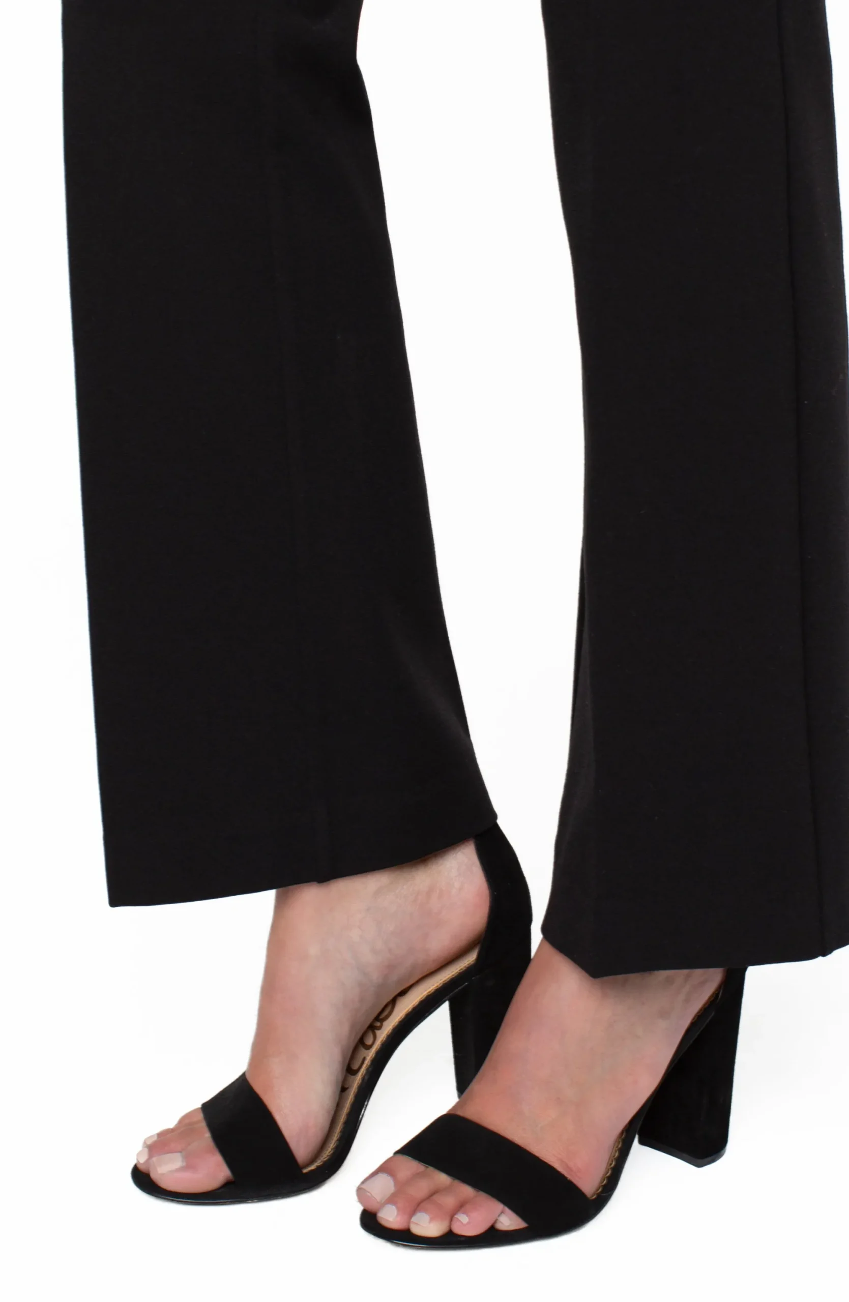 Trousers|Pants-Liverpool Los Angeles KELSEY FLARE TROUSER SUPER STRETCH Black