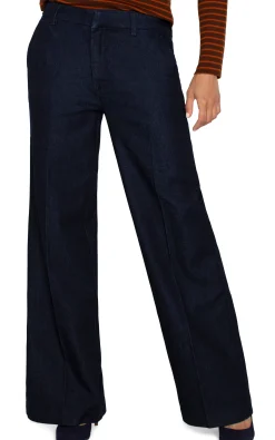 Pants|Wide-Leg-Liverpool Los Angeles KELSEY WIDE LEG TROUSER Indigorinse