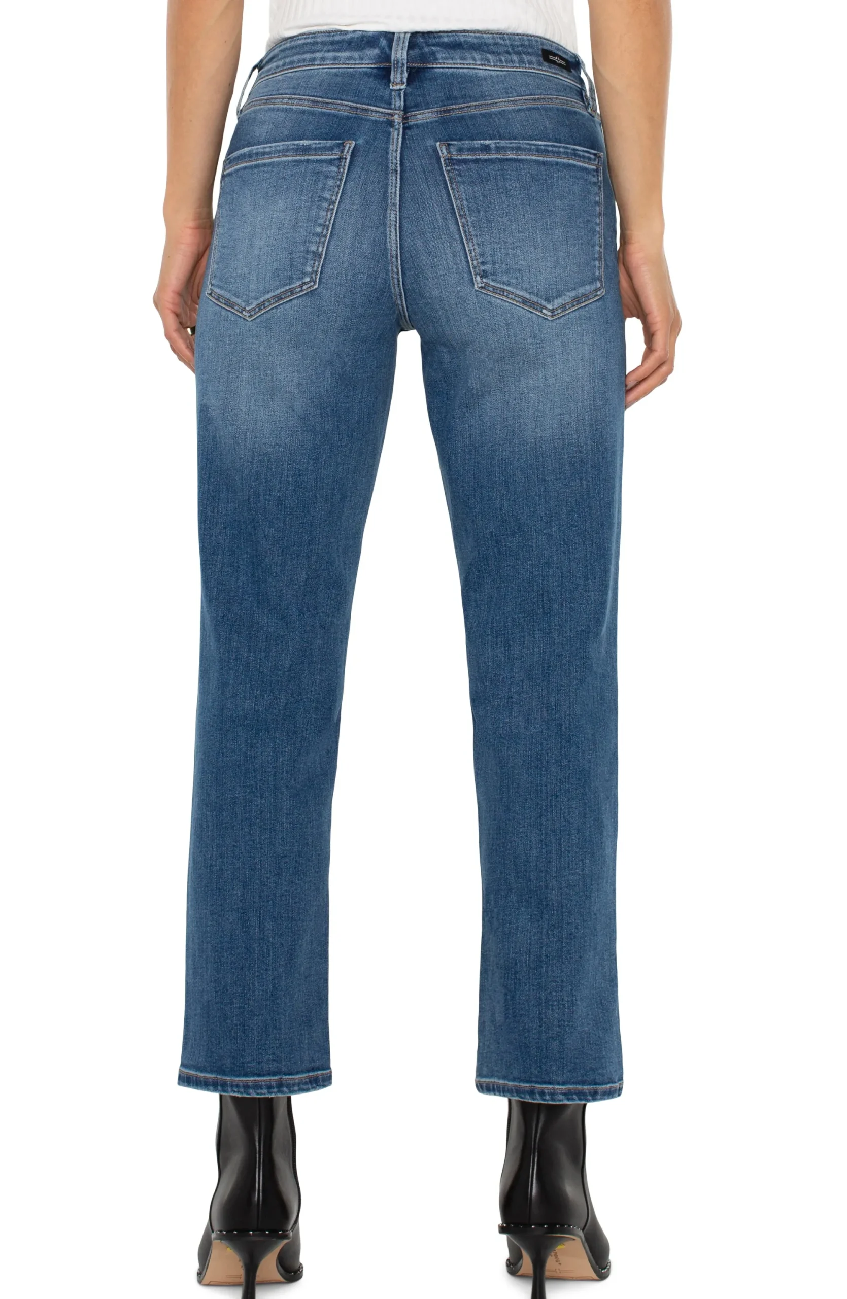 Jeans|Straight-Liverpool Los Angeles KENNEDY CROP STRAIGHT - ECO Mcallaster
