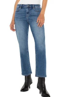Jeans|Straight-Liverpool Los Angeles KENNEDY CROP STRAIGHT - ECO Mcallaster