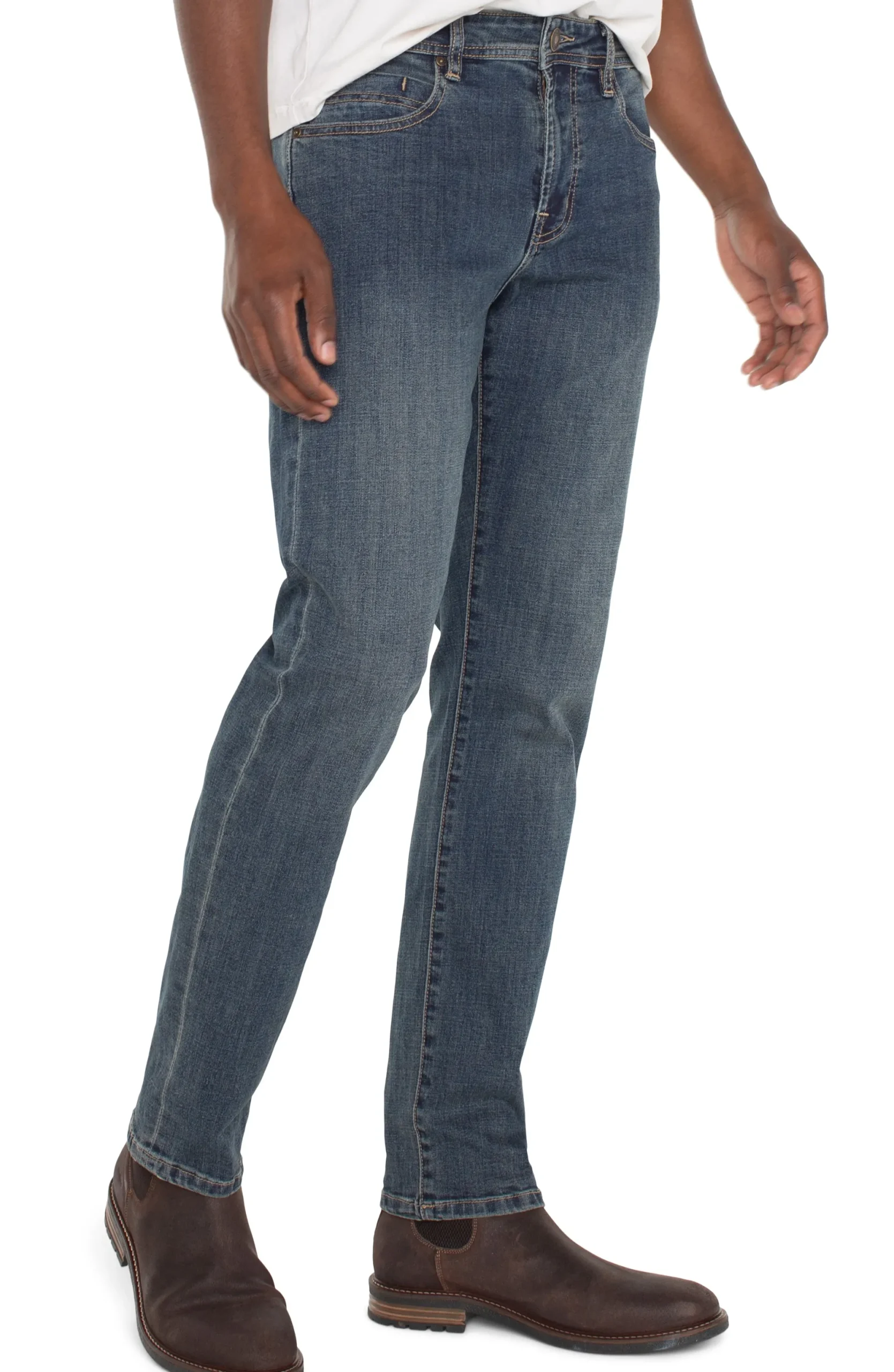 Jeans|Modern Straight-Liverpool Los Angeles KINGSTON MODERN STRAIGHT CROSSHATCH COOLMAX Wrightwood