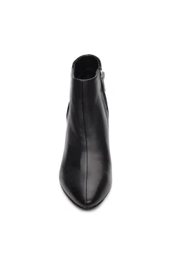 Boots|Wedges & Espadrilles-Liverpool Los Angeles LAX BOOTIE WITH CHOP OUT WEDGE Black
