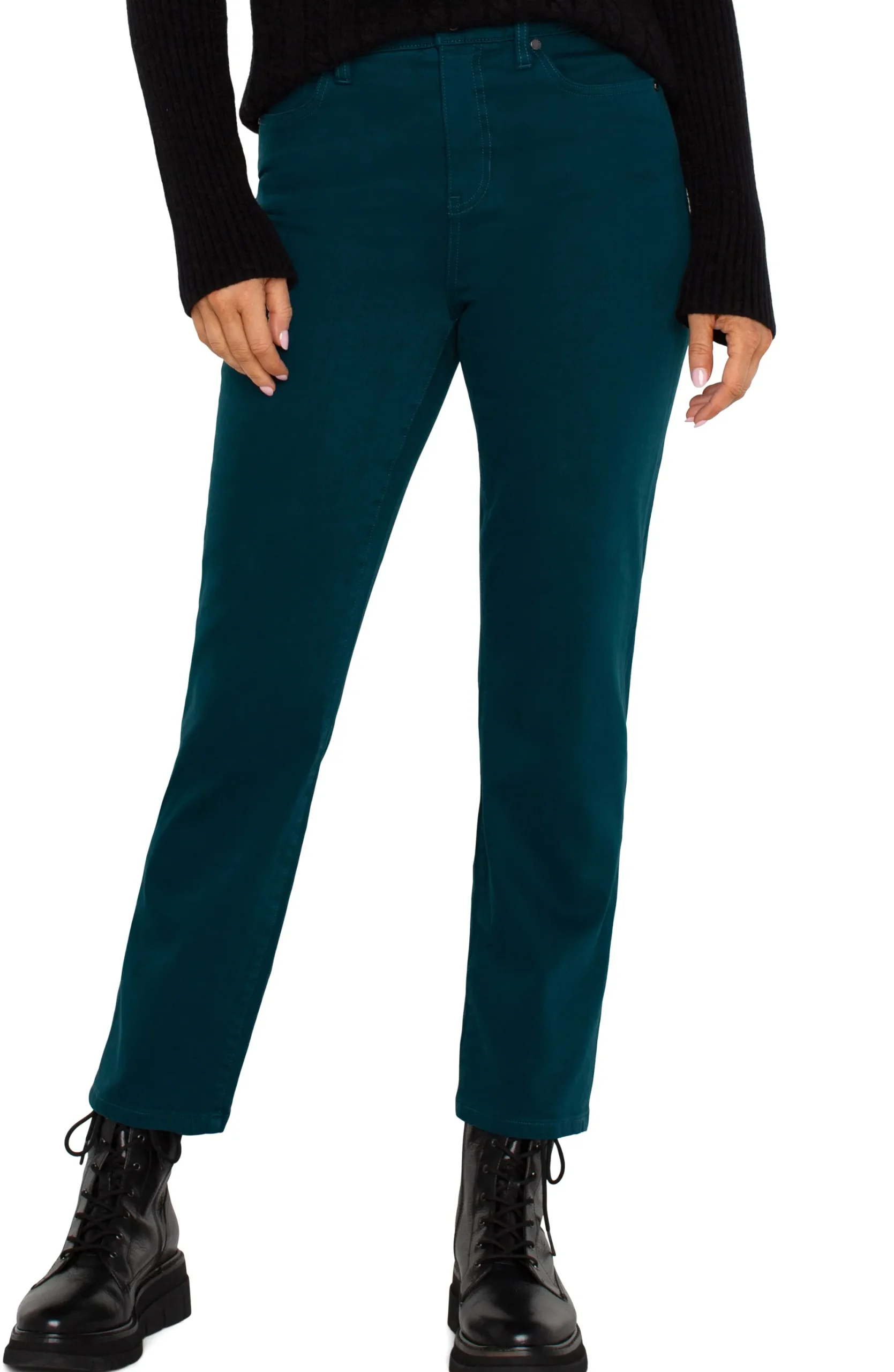 Jeans|Slim-Liverpool Los Angeles LIV HI-RISE NON-SKINNY SKINNY Darkforest