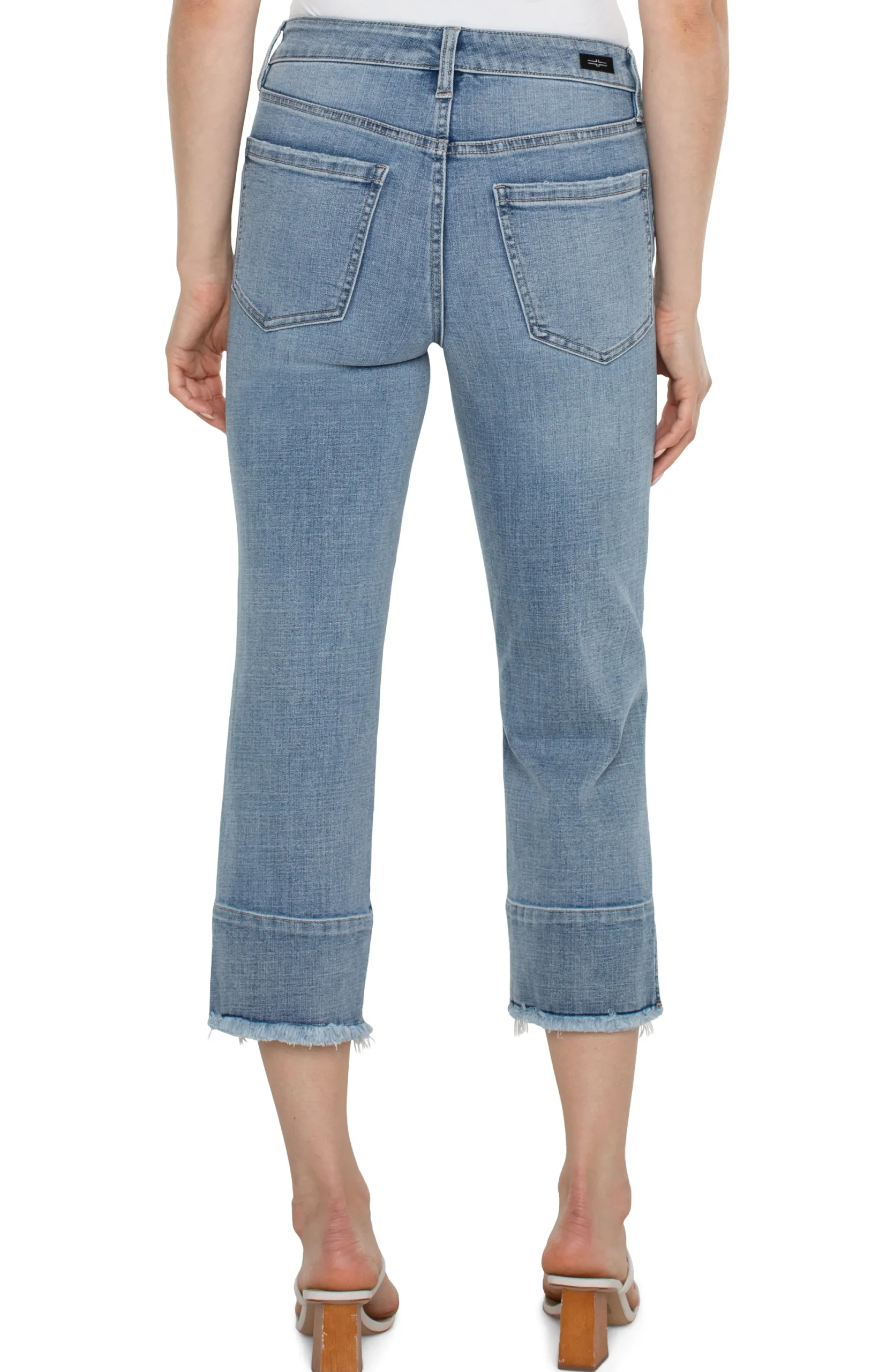 Jeans|Slim-Liverpool Los Angeles LIV NON-SKINNY SKINNY WITH DOUBLE FRAY HEM - ECO Wolfbrook