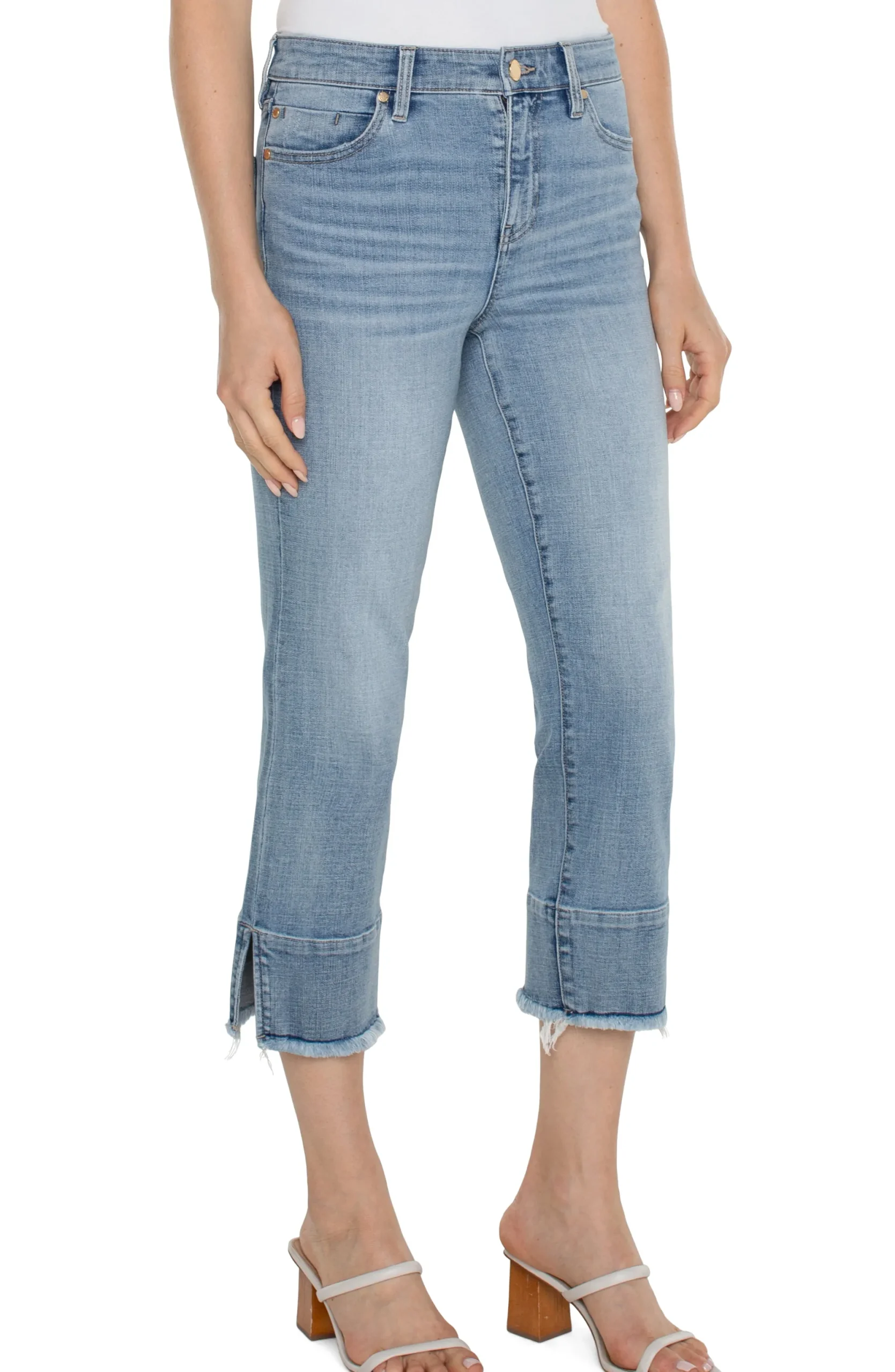 Jeans|Slim-Liverpool Los Angeles LIV NON-SKINNY SKINNY WITH DOUBLE FRAY HEM - ECO Wolfbrook