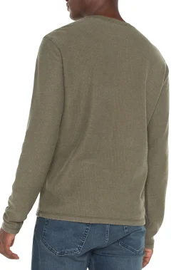 Shirts-Liverpool Los Angeles LONG SLEEVE HENLEY Seaturtle