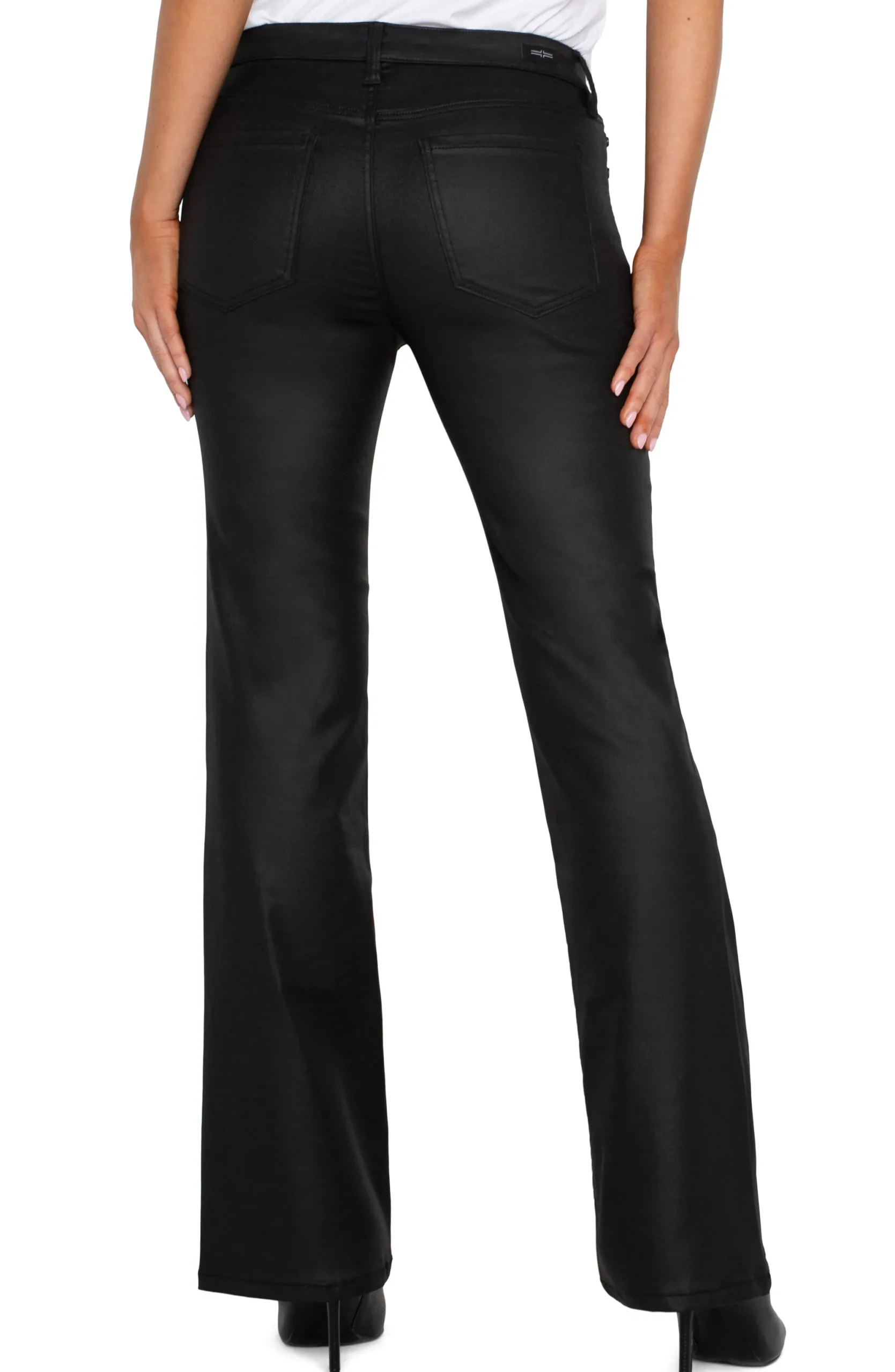 Jeans|Bootcut & Flares-Liverpool Los Angeles LUCY BOOTCUT Coatedblack