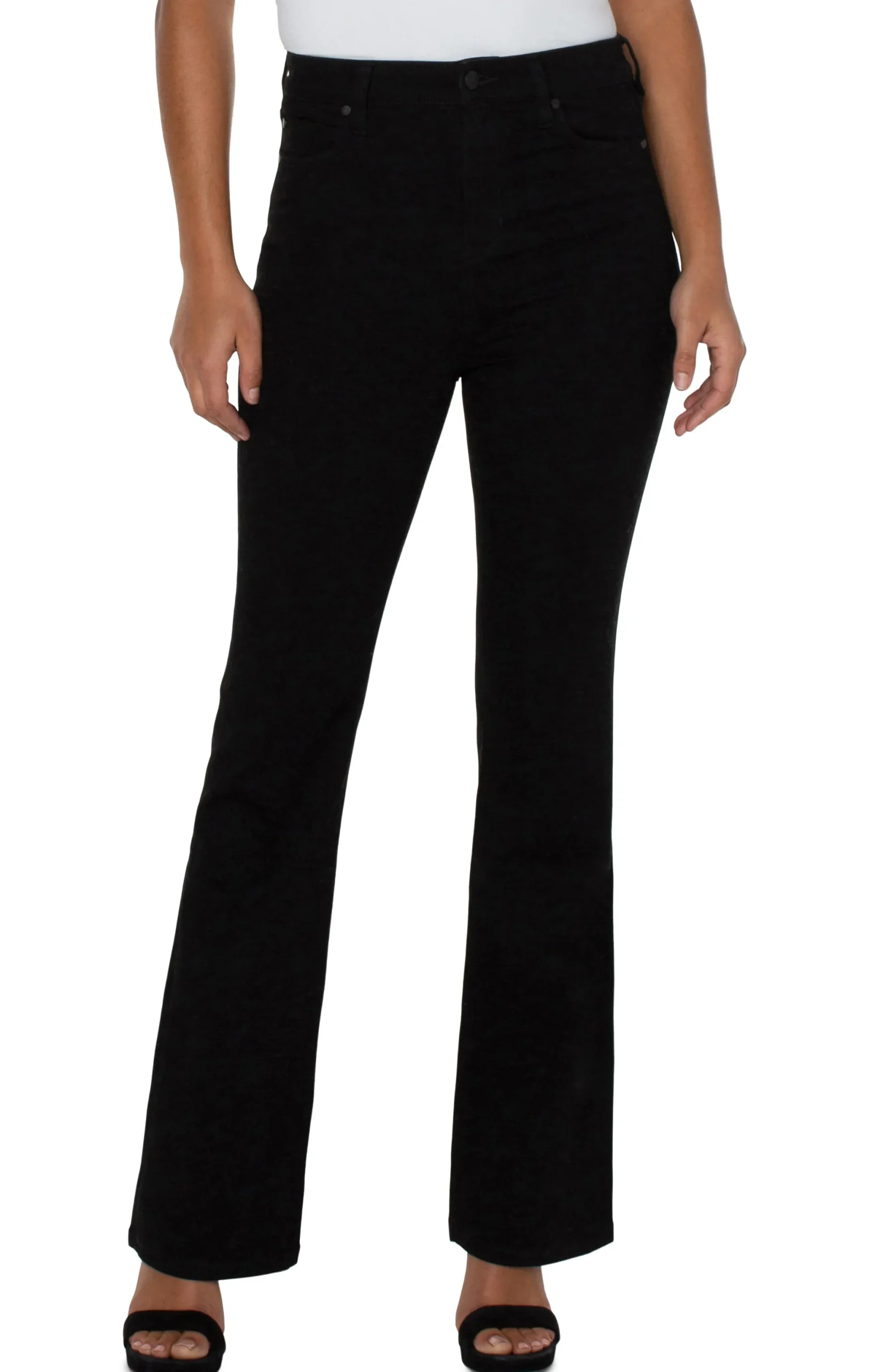 Jeans|Bootcut & Flares-Liverpool Los Angeles LUCY HI-RISE BOOTCUT Black
