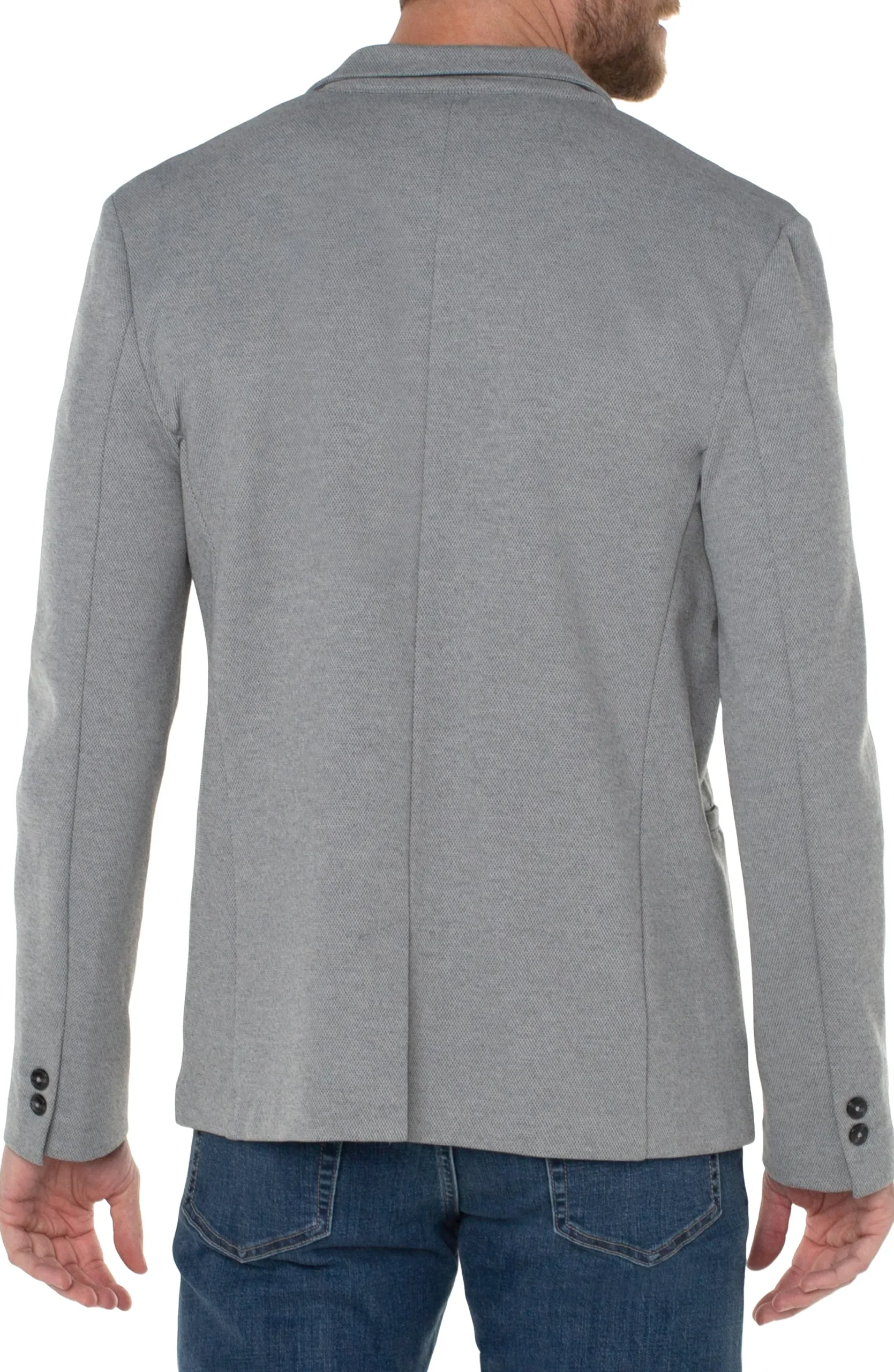 Jackets & Blazers-Liverpool Los Angeles MODERN BLAZER Heathergrey