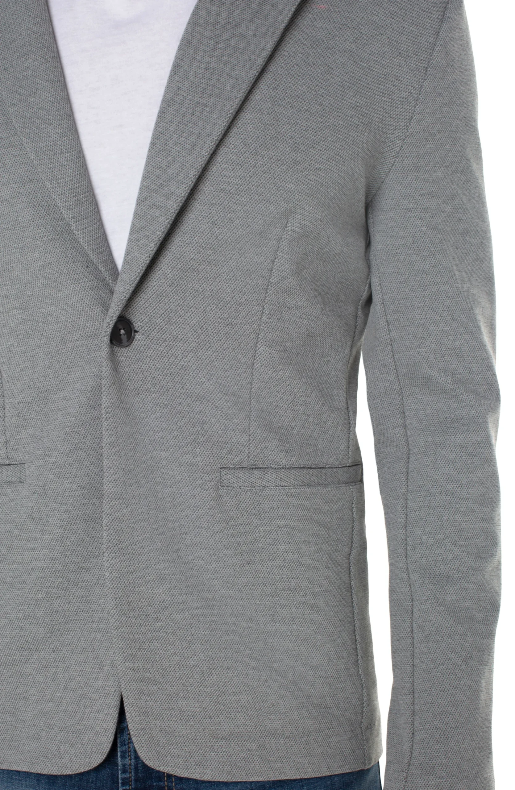 Jackets & Blazers-Liverpool Los Angeles MODERN BLAZER Heathergrey