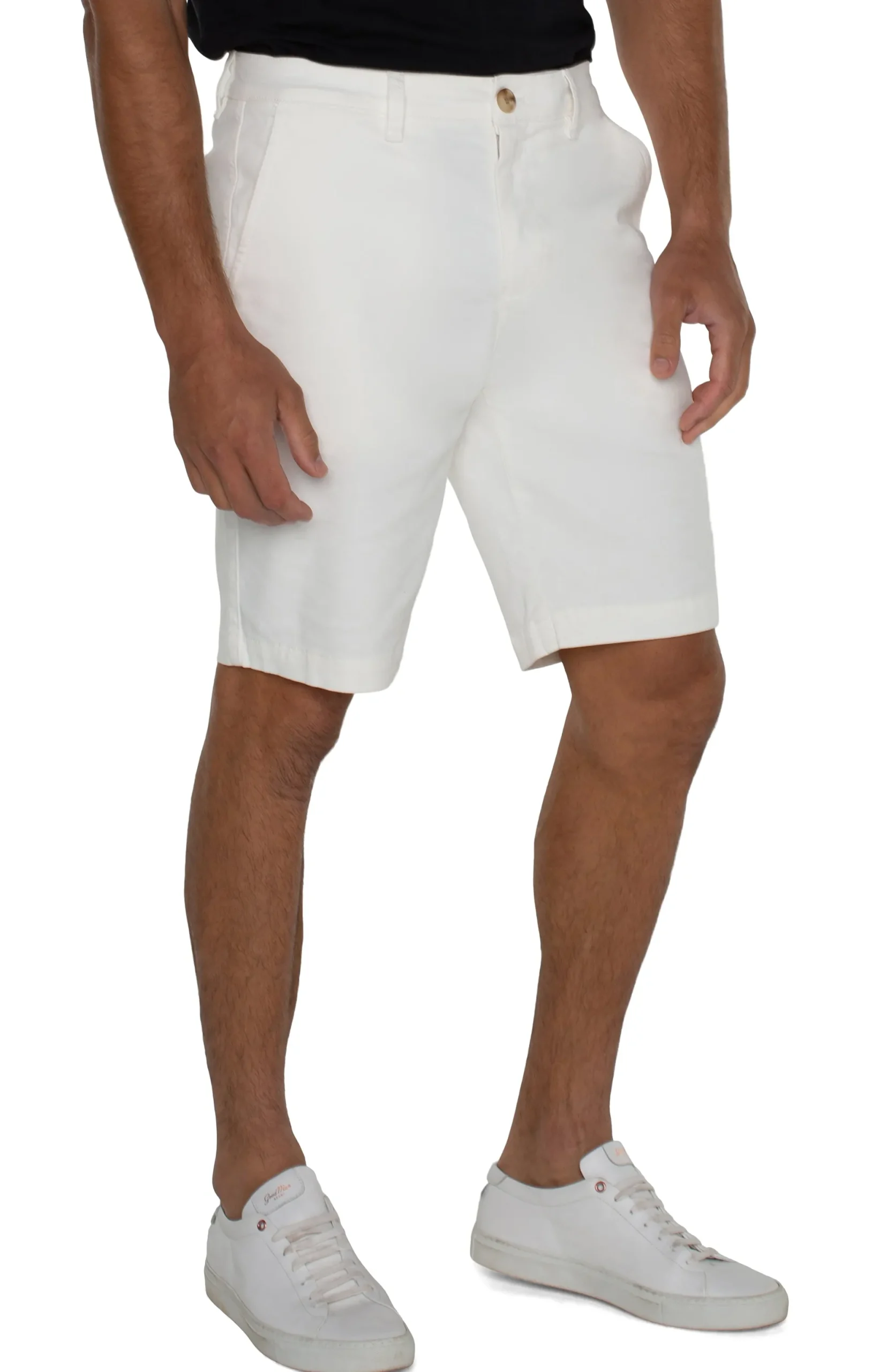 Shorts-Liverpool Los Angeles MODERN FIT TWILL SHORT Porcelain