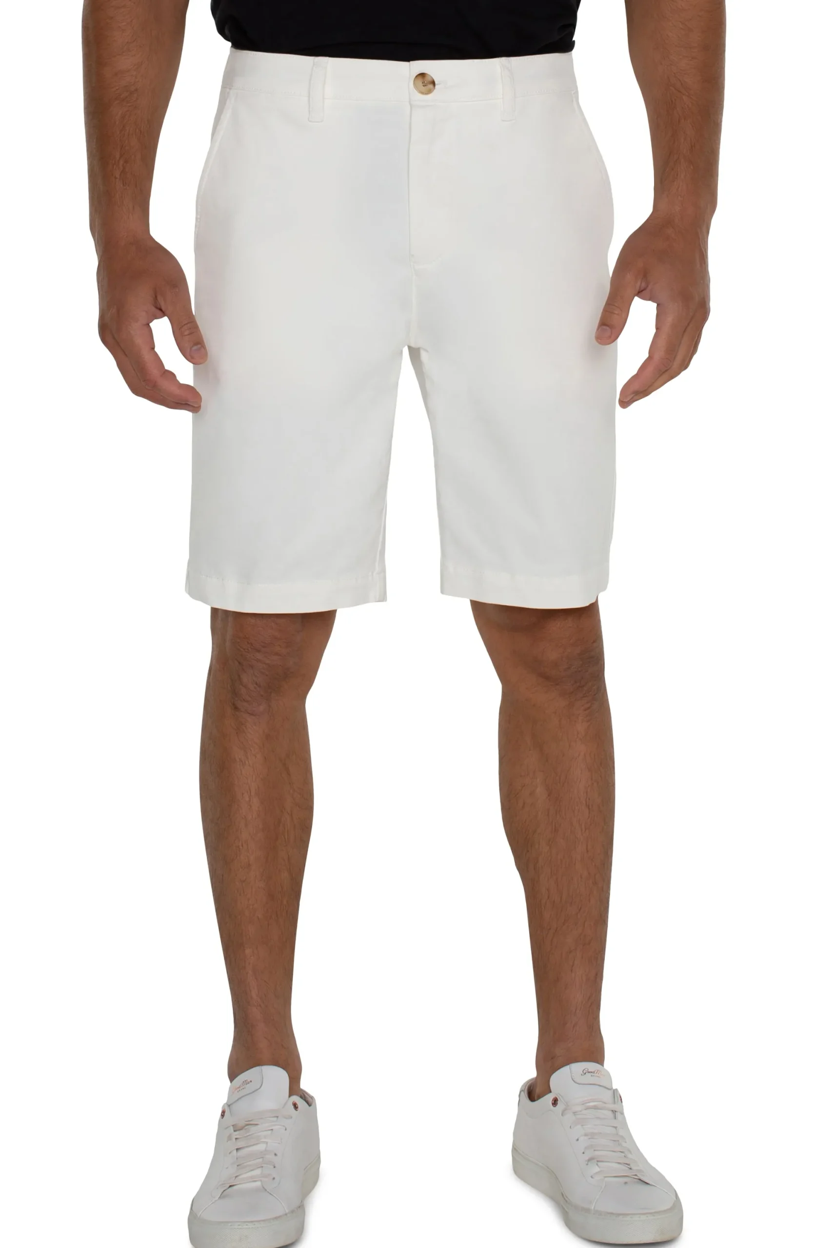 Shorts-Liverpool Los Angeles MODERN FIT TWILL SHORT Porcelain