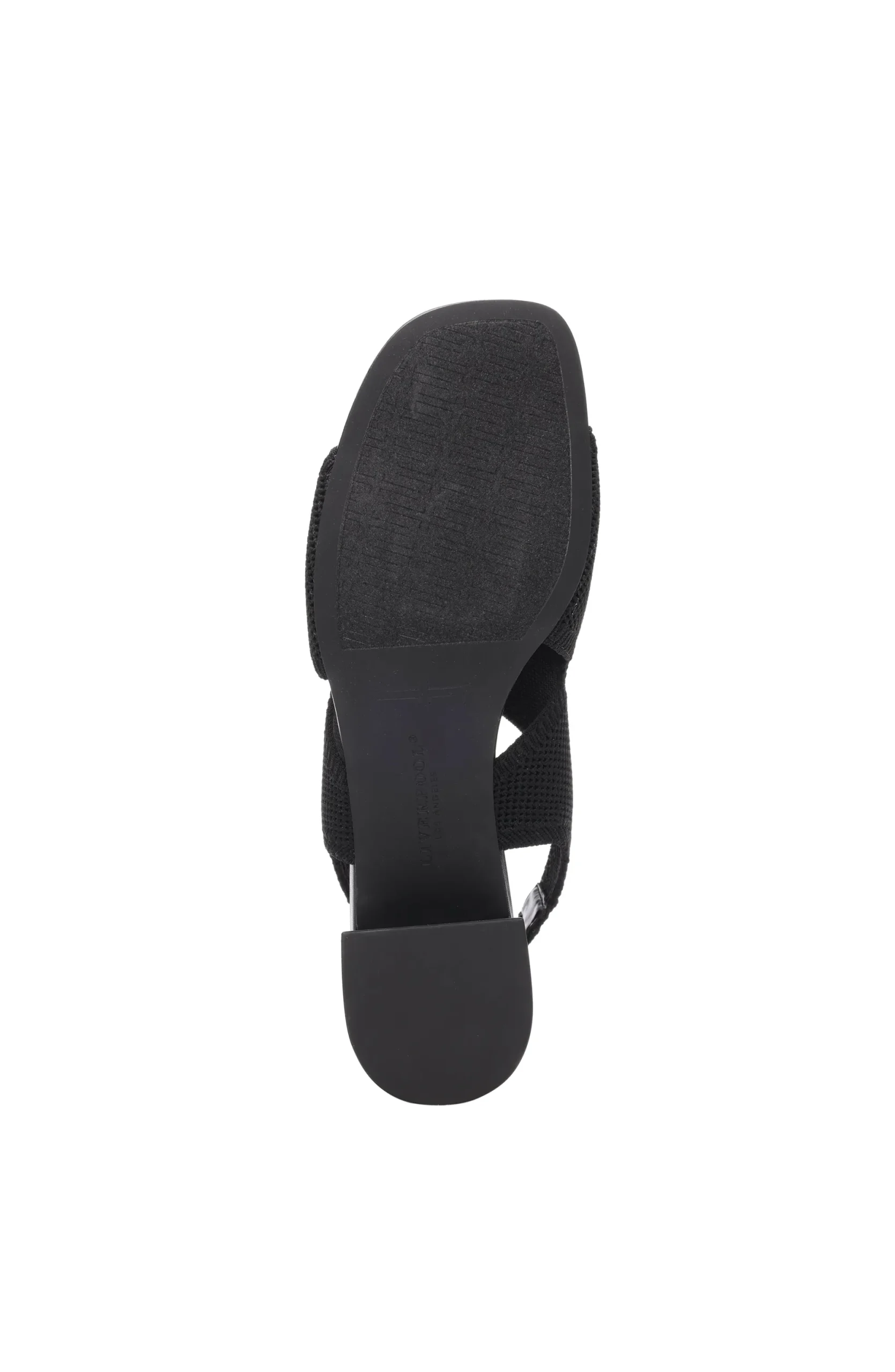 Sandals-Liverpool Los Angeles PACIFIC SLIP ON SANDAL WITH MINI BLOCK HEEL Black