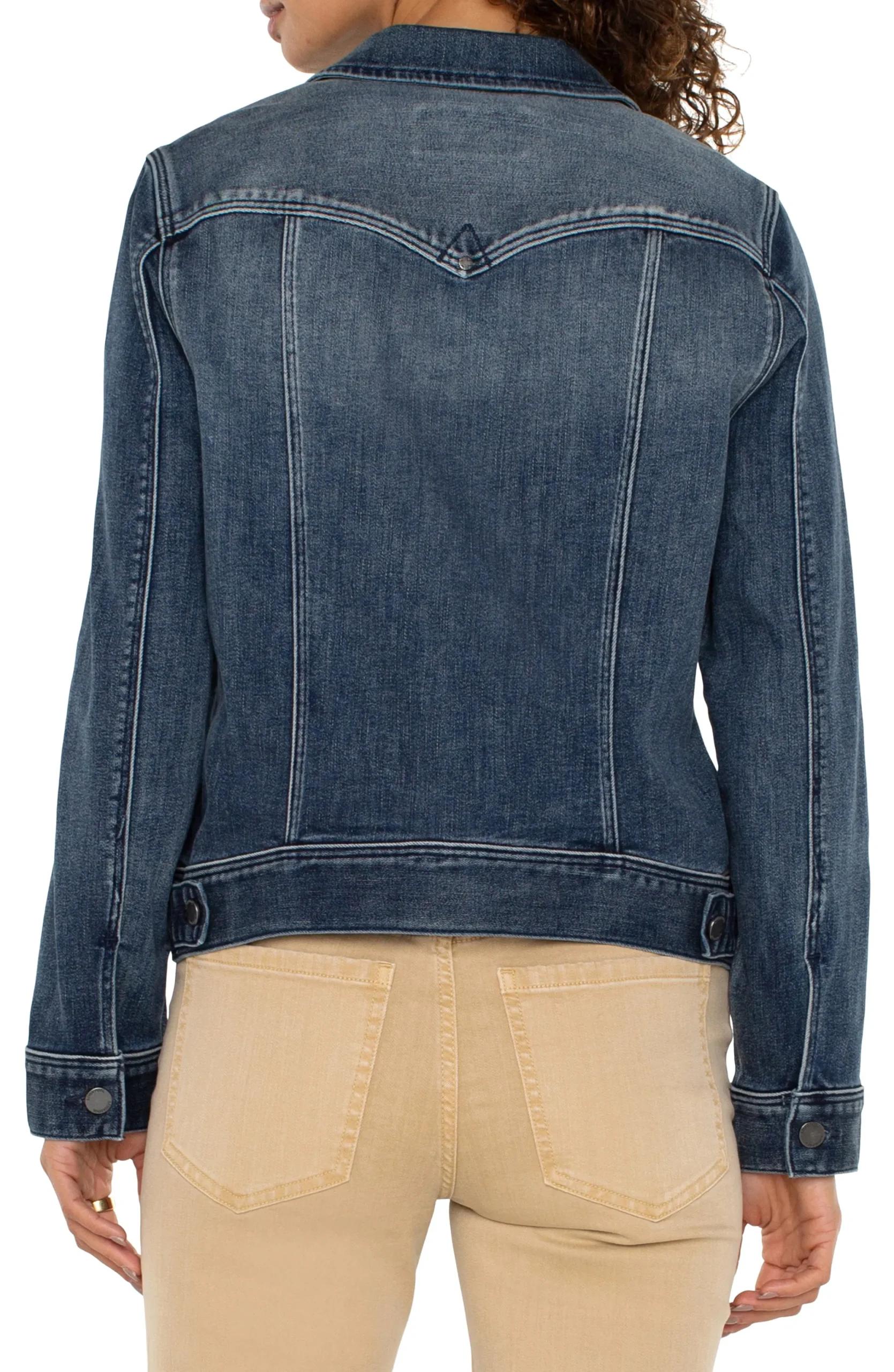 Jackets-Liverpool Los Angeles PETITE CLASSIC JEAN JACKET Ponderay
