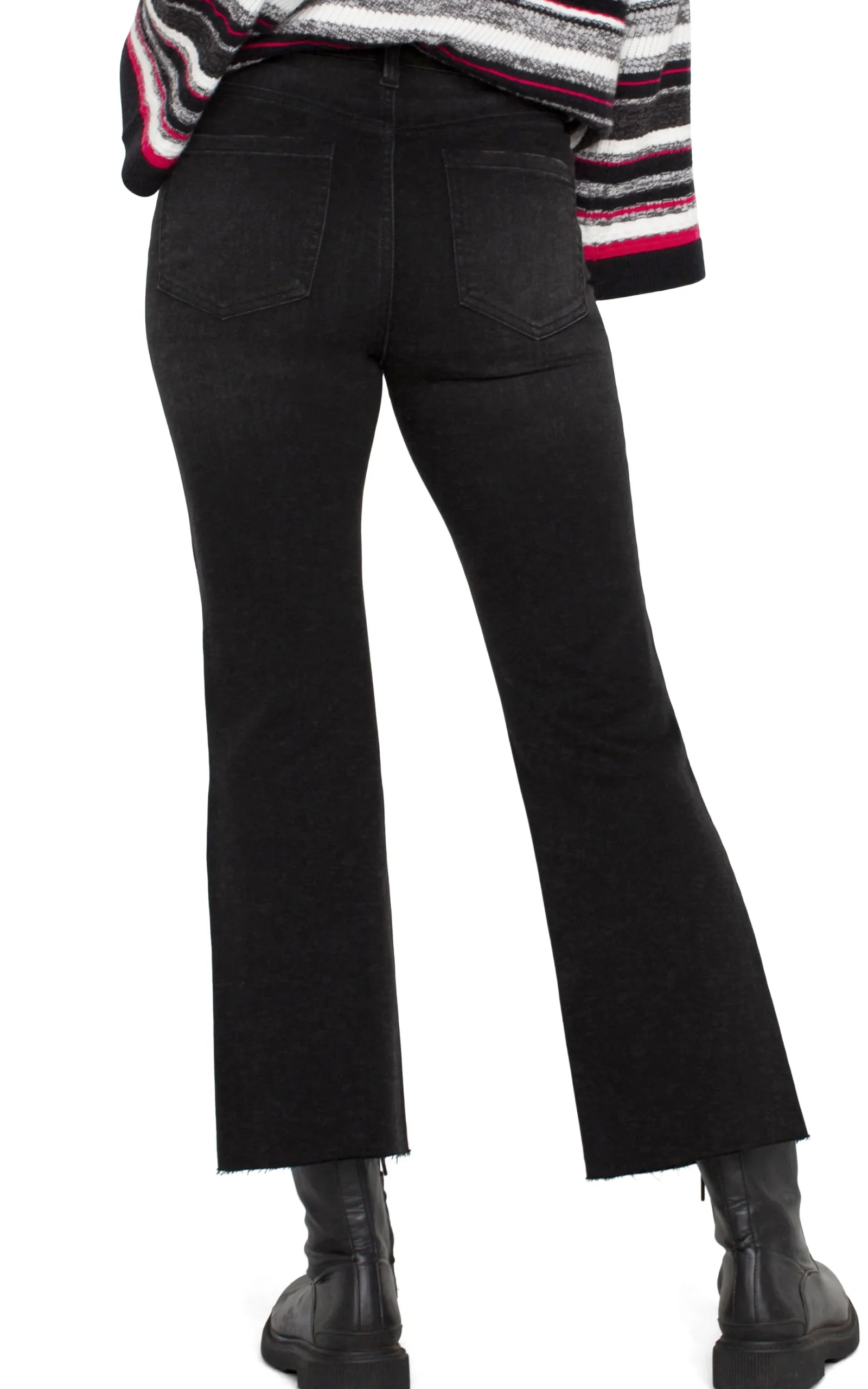Jeans-Liverpool Los Angeles PETITE GIA GLIDER® CROP FLARE TWISTED SEAM Lostcreek